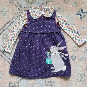 Boden dress set 18-24m